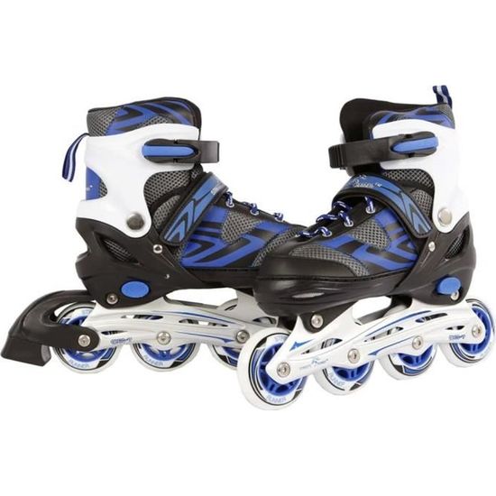 Street Rider Patins roues align es Bleu 31 34 Achat Vente