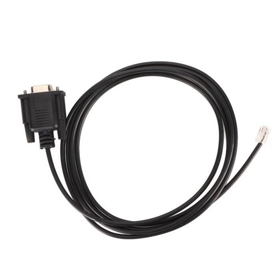 Câble Série DB9 Vers RJ12 6P6C - Pour Lecteur De Carte Spectra PR608 - Connexion Spécifique POS
