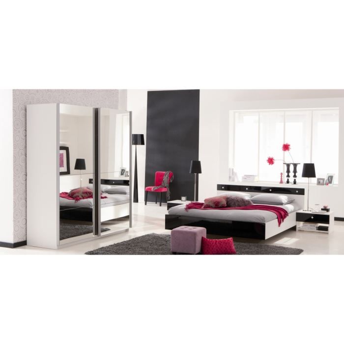 Strass Chambre Complete Adulte 140 Cm Achat Vente Chambre
