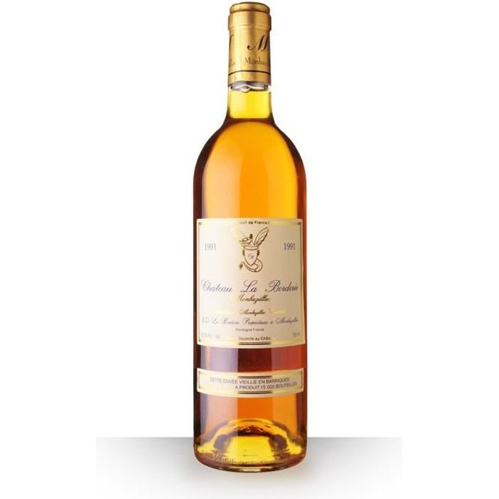 Château la Borderie 1991 AOC Monbazillac - 75cl - Vin Blanc
