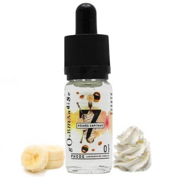 E-liquide Gourmandise 10ml - 7 péchés Capitaux / 10ml- taux de nicotine : 12 mg