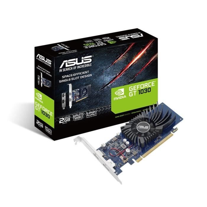 Asus 90YV0AT2-M0NA00 Carte Graphique Nvidia GeForce GT 1030 2048 Mo PCI Express