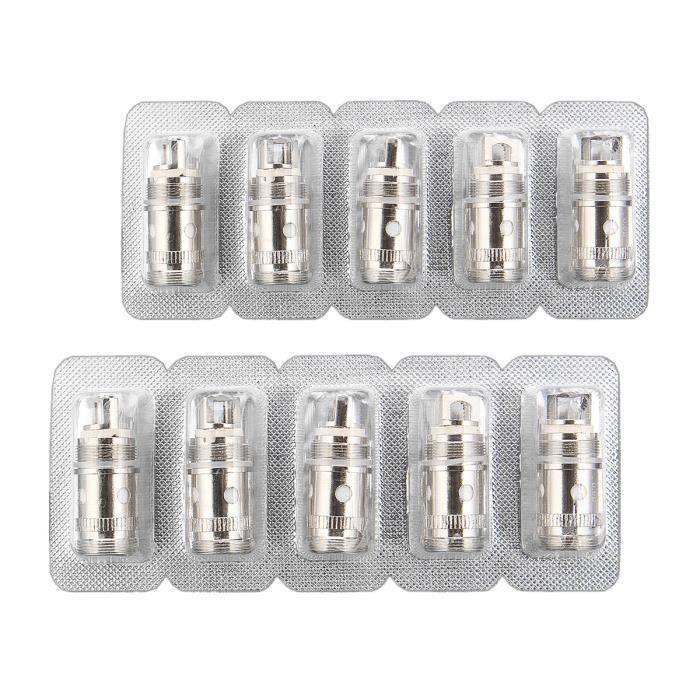 10pcs Résistance 0,5 ohm pour Eleaf iStick Pico 75W iJust S 2 Melo 2 3 Mini Lemo 3 Atlantis Triton 2 30-100W Fes28375
