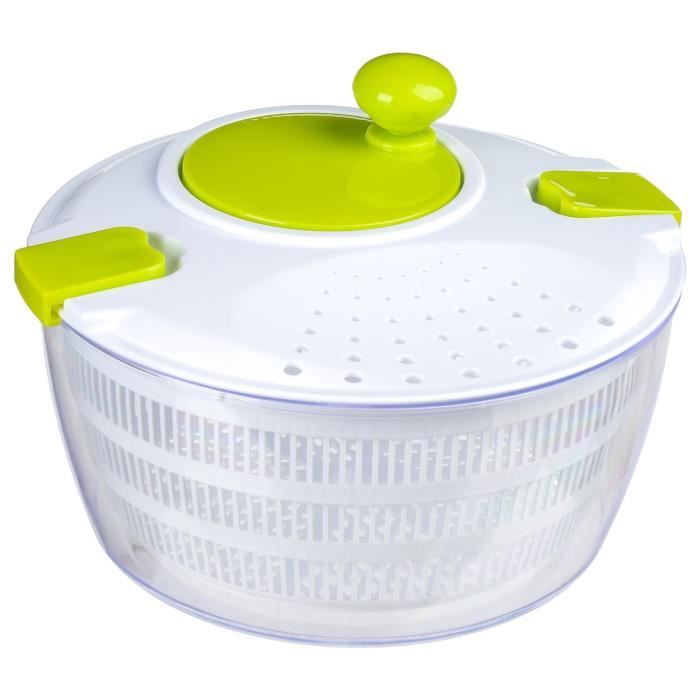 Essoreuse à salade avec clips - Vert