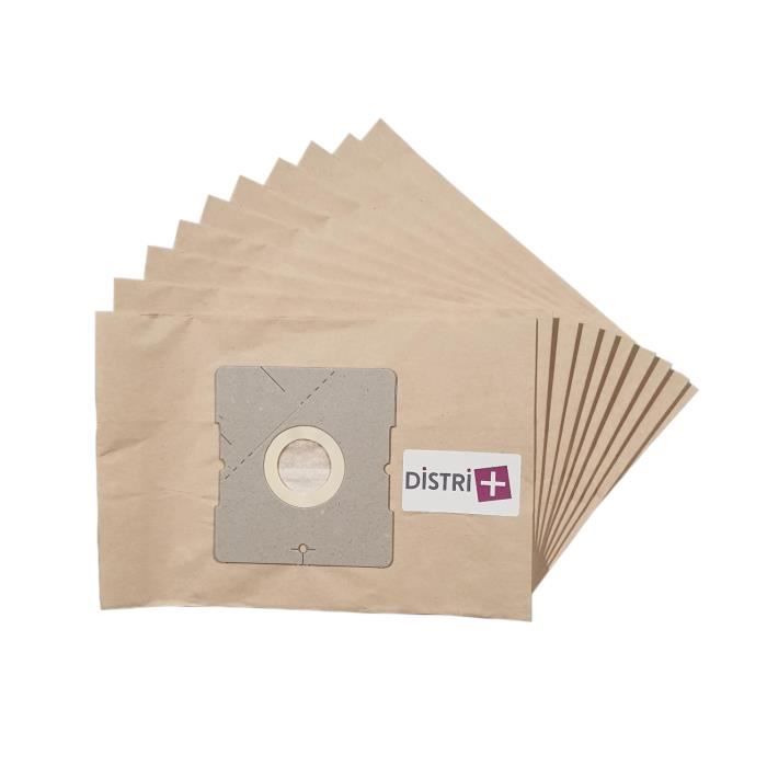 Sac aspirateur compatible : SAMSUNG : RC595, RC596, RC599, RC600, RC700, EASY - BEKO : BKS1203... - La pochette de 10 sacs papier
