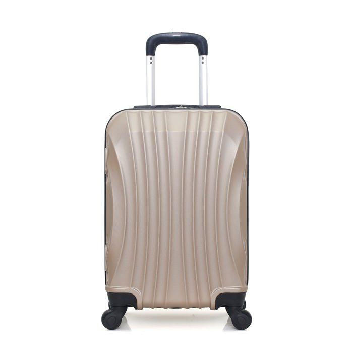 HERO – VALISE CABINE - ABS – 50cm – 4 roues – MOSCOU-A – BEIGE