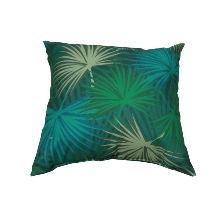 JARDIN PRIVE Coussin Déco Amazonie - 40x40 cm