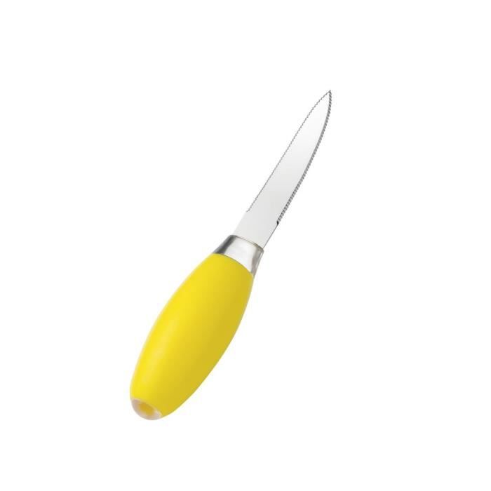 TEFAL FRESH KITCHEN Couteau pamplemousse K2080614 37x9x3 cm gris et jaune