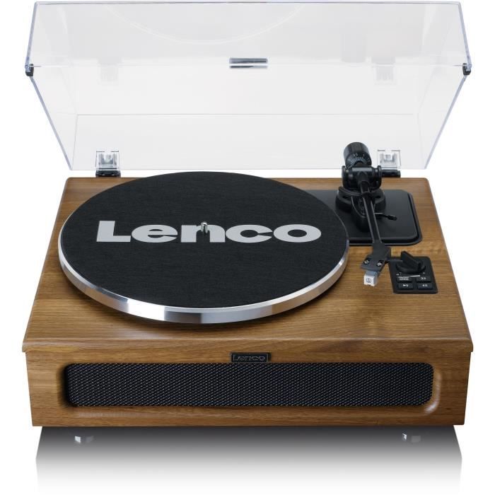 Lenco LS-410WA - Platine vinyle avec 4 haut-parleurs - Bois