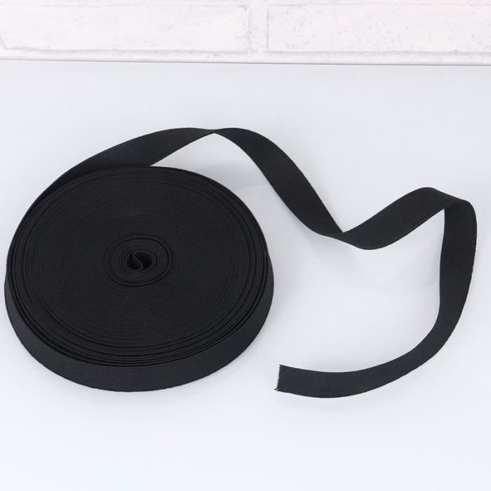 2 rouleaux 16 m bande élastique plate couture vêtements accessoires polyester sangle vêtement ceinture de décor fournitures