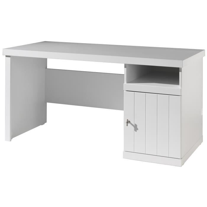 ROBIN Bureau Laqué Blanc