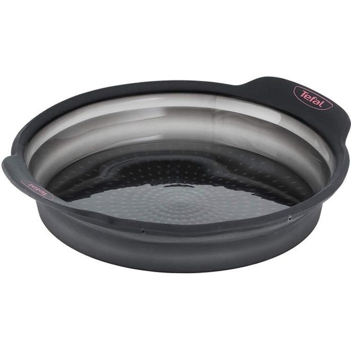 TEFAL J4170614 CRISPYBAKE Moule à manqué silicone rétractable 24cm