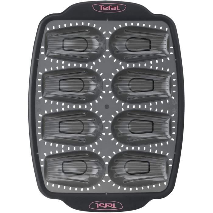 TEFAL J4172614 CRISPYBAKE Moule 8 madeleines 29X21cm