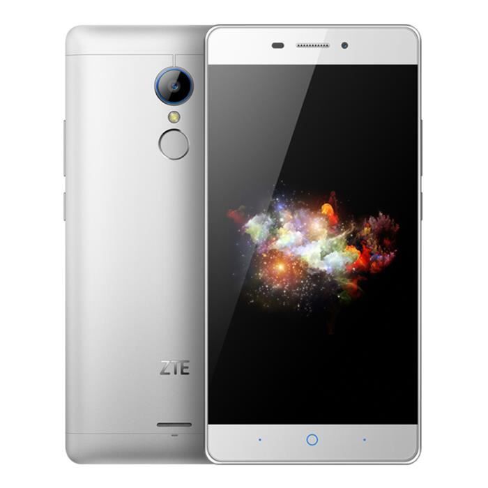 ZTE V5 Pro N939Sc Smartphone 4G FDD-LTE Qualcomm Snapdragon 615 Octa-core 2G + 16G Android 5.1.1 Argent
