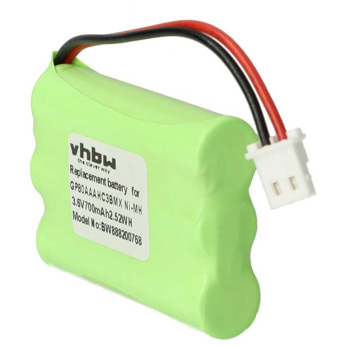 Vhbw 1x Batterie remplacement pour Motorola NNTN8570B, NNTN8570A