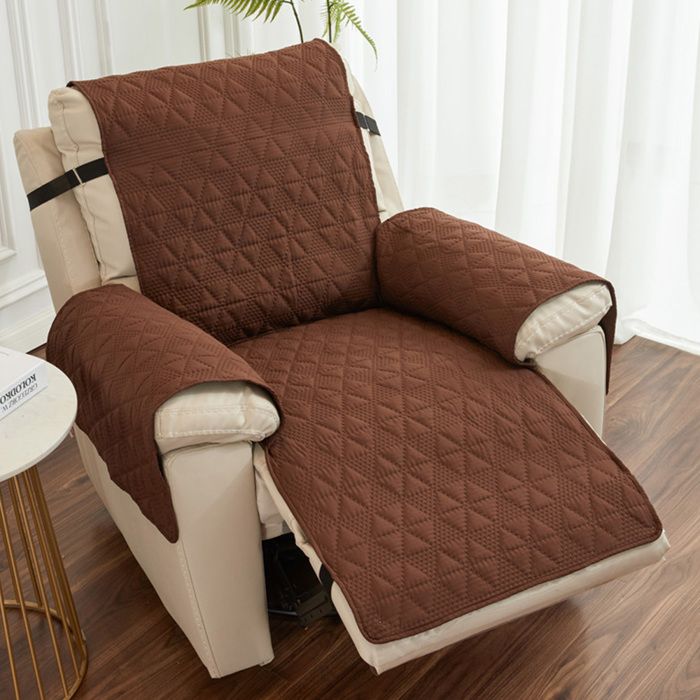 Housse Extensible Pour Fauteuil Relax – 2 Places, Polyester/élasthanne, Poche Latérale, Lavable