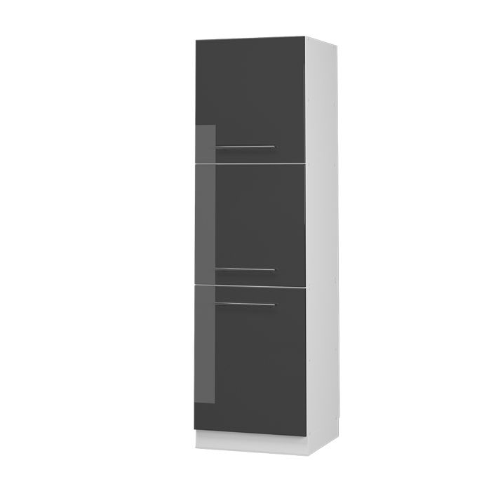 Armoire haute Fame-Line 60cm Anthracite Haute brillance/Blanc Vicco 38511 Armoire haute Fame-Line 60cm Anthracite Haute brillance/Blanc Vicco 38511