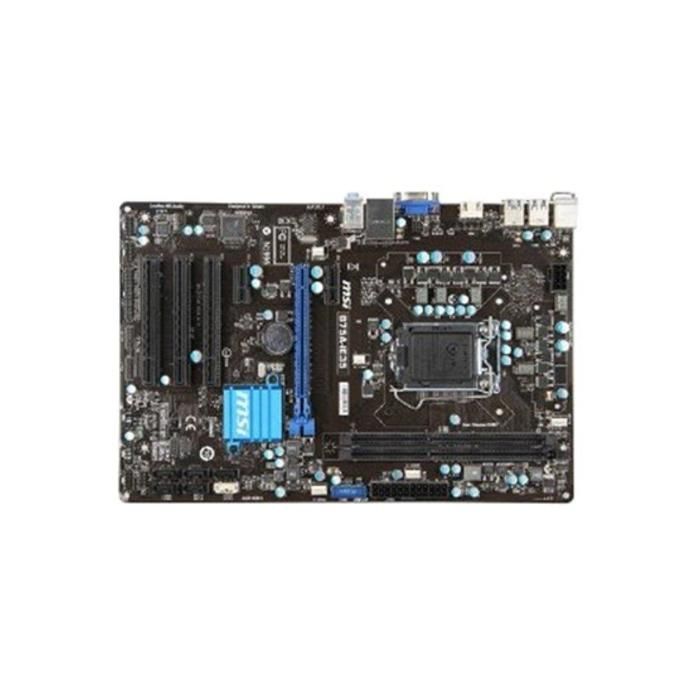Acheter Carte mère MSI B75A-IE35 Intel B75 LGA 1155 2xDDR3 SDRAM 16 Go ATX Reconditionné - 69,00 € Carte mère MSI B75A-IE35 Intel B75 LGA 1155 2xDDR3 SDRAM 16 Go ATX Reconditionné - MSI reconditionné disponible sur Cdiscount Seconde Vie
