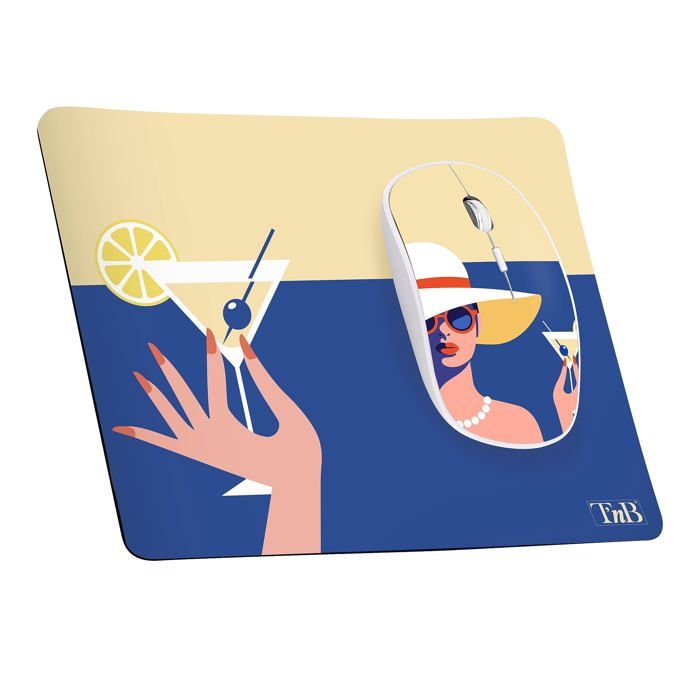 Souris Sans Fil T'nB COCKTAIL EXCLUSIV – Ambidextre, 3 Boutons Programmables - vue 5