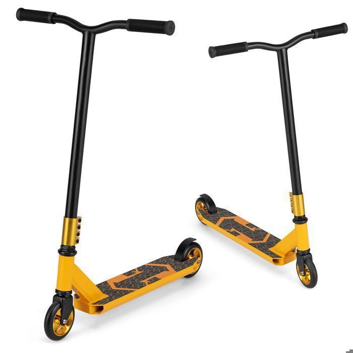 COSTWAY Trottinette Enfant 2 Roues en PU Trottinette pour Acrobatie