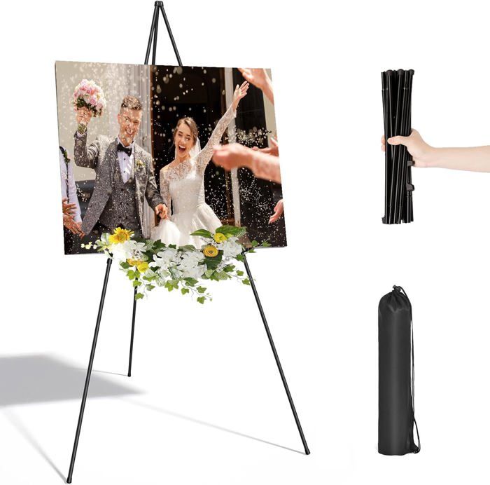 Professionnel Chevalet De Peinture Avec 181cm Peintre Peinture Bois Hêtre