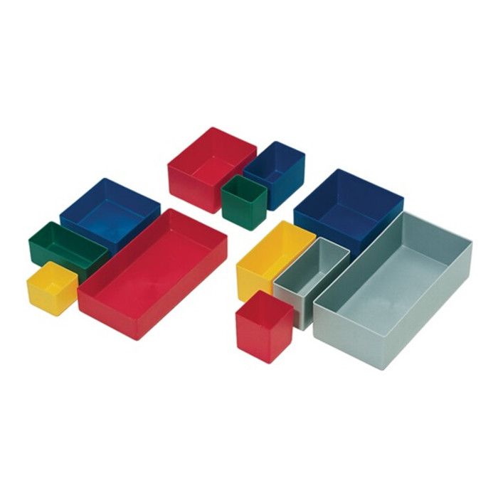 Hünersdorff Boîte de rangement en polystyrène résistant aux chocs Bleu 108 x 108 x 23 mm Hünersdorff Boîte de rangement en polystyrène résistant aux chocs Bleu 108 x 108 x 23 mm