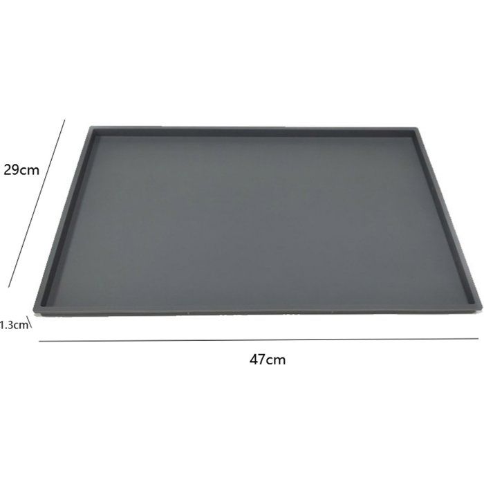 Tapis pour animaux - Tapis de table pour gamelles - Tapis pour gamelles - Tapis de table pour chiens et chats - 47 x 29 x 13 cm -