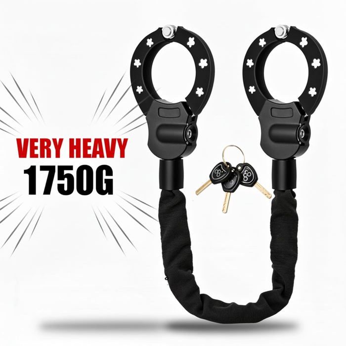 Antivol à Chaîne TLGREEN – 8 Mm X 93 Cm, Avec Sac étanche, Pour Trottinette/vélo/moto