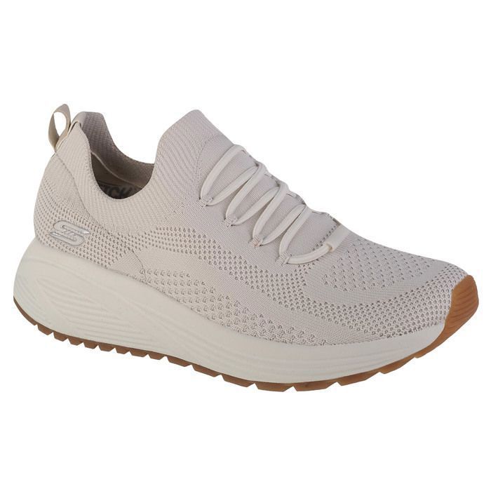 Skechers Baskets Femme - Blanc - Skechers Bobs Sport Sparrow 2.0 - Allegiance Crew