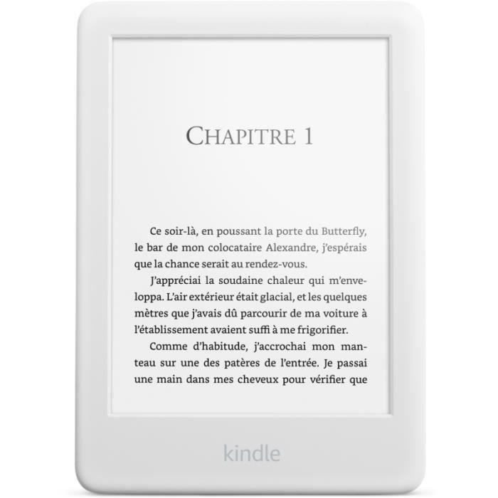 Liseuse eBook  Nouveau Kindle 6' - Blanc 8Go - Cdiscount