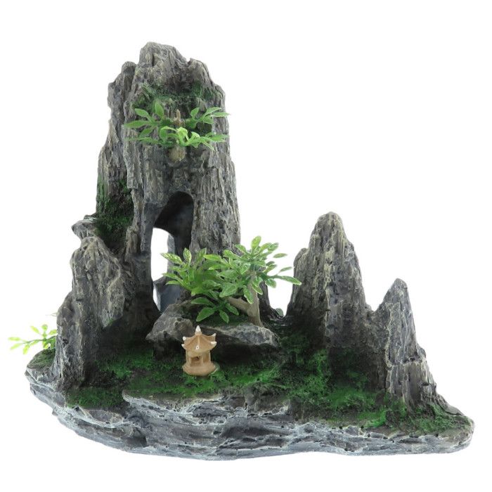 Comparer les prix de Roche pierre , 23 x 11.5 x 17 cm, décoration aquarium. - animallparadise 20