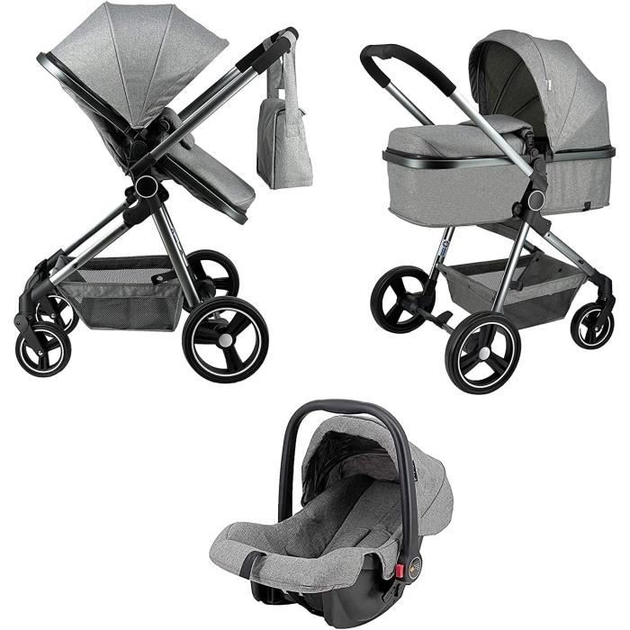 Poussette 3 hotsell en 1 cdiscount