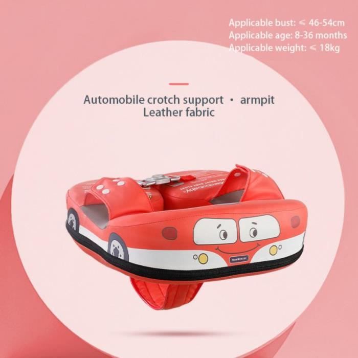 C02 Mambobaby Anneau de natation non gonflable pour bébé, bouée sûre