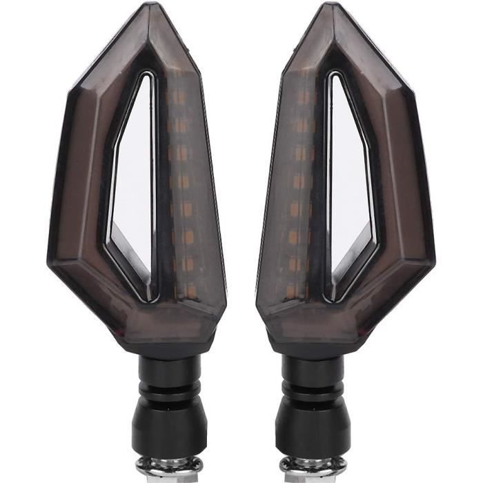 Clignotants LED Encastrés PolarLander 2pcs - 15SMD 12V Pour Yamaha R1 R6 FZ