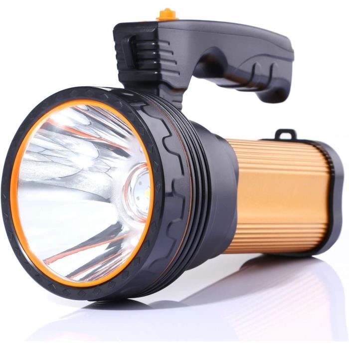 Lampe Torche LED Rechargeable 7000 lumens Etanche CREE LED Puissante  Portable Lampe de Poche Led Rechargeable Pour Randonnée [m183] - Cdiscount  Bricolage