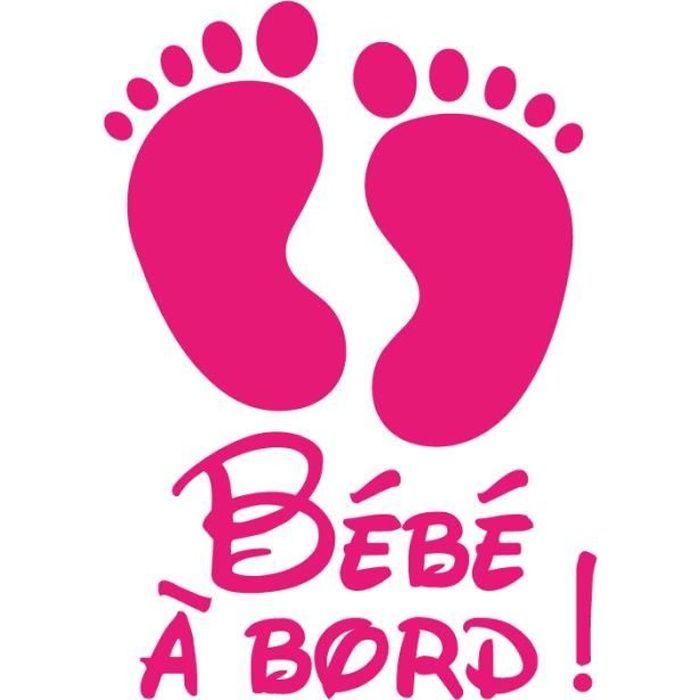 Adzif Biz Sticker Bebe A Bord Petits Pieds Dimensions 7 5 X 10 5 Cm Couleur Rose Aspect Brillant Adhesif Autocollant Cdiscount Puericulture Eveil Bebe Adzif Biz Sticker Bebe A Bord Petits Pieds Dimensions 7 5 X 10 5 Cm Couleur Rose Aspect Brillant Adhesif Autocollant Cdiscount Puericulture Eveil Bebe