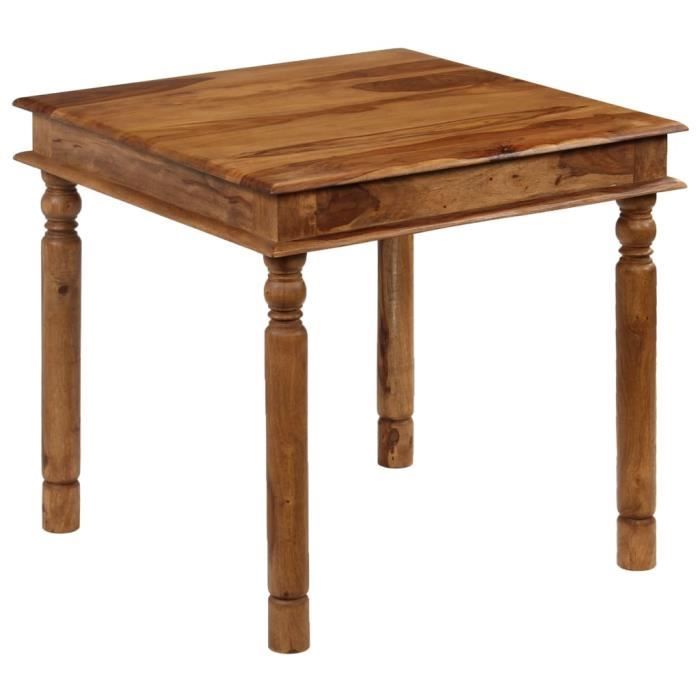 En.casa Table de salle à manger pour 6 chaises chêne180x100cm salle à