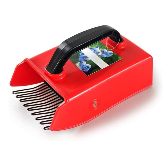 Cueilleur De Baies Avec Peigne Métallique - Pour Myrtilles, Mûres, Groseilles - Manche Ergonomique - 5