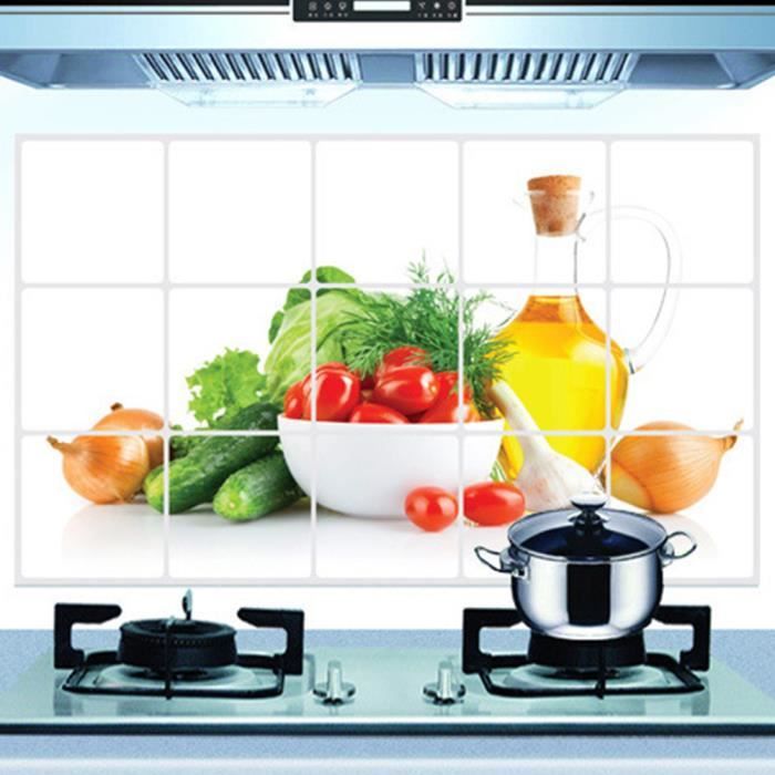 fruit stickers muraux carreaux de ciment stickers muraux cuisine salon sticker carrelage mural 3d cuisine salle de bain ay3018 cdiscount bricolage