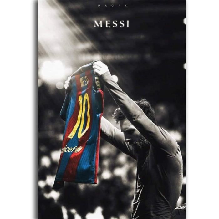 Lionel Messi personnalisé cadeau de Noël Papier Cadeau 4 DESIGNS Ajouter Nom 