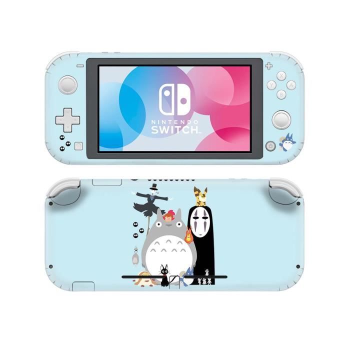 totoro complet d autocollant de protection sticker skin console pour nintendo switch lite protecteur de console ns lite cdiscount informatique