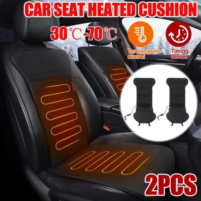 Coussin Chauffant Siège Unique,Beige Coussin de Siege avec Fonctions de Refroidissement de Chauffage et de Massage LifeUp Coussin Chauffant pour siège Auto 12V Chauffe siège 