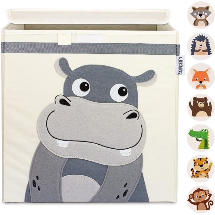 Boite de Rangement Enfant 15 Motifs I Coffre à Jouet I Caisse Cubes  (33x33x33) à Jouets avec Couvercle Chambre Bebe I Panier à Jeu - Cdiscount  Maison