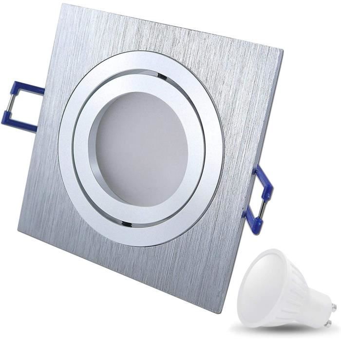 Spot Led Encastrable Rgb Connectée Alexa, 230V Smart Spots Led De Plafond Couleur Blanc, 7W Ip44 Spot Led Encastrable Rgb Connectée Alexa, 230V Smart Spots Led De Plafond Couleur Blanc, 7W Ip44