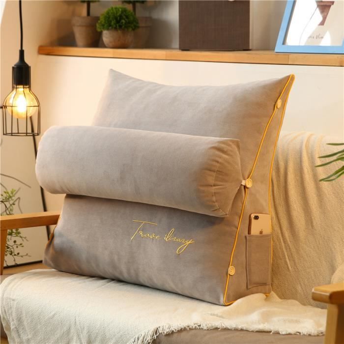 Coussin De Dossier Canapé Luxe Simili Cuir Rectangulaire - Grand Coussin Soutien Lombaire 60 à 100 Cm Coussin De Dossier Canapé Luxe Simili Cuir Rectangulaire - Grand Coussin Soutien Lombaire 60 à 100 Cm