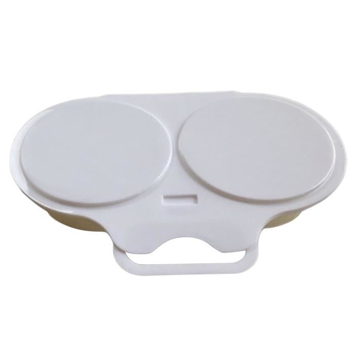 Boîte ronde à œufs pour four à micro ondes cuiseur à vapeur moule de cuisine pocher des œufs ustensiles d