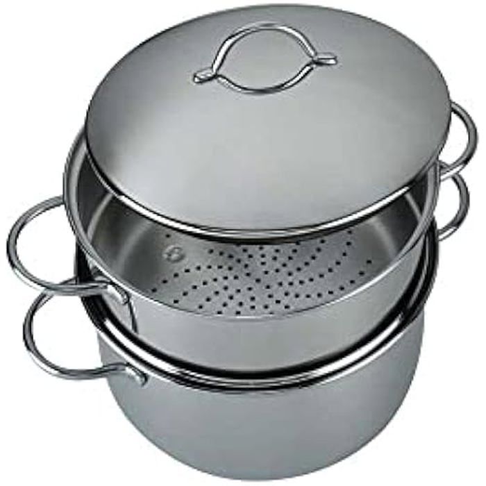 Barazzoni 42014802280 Casserole à pâtes 22 cm Acier