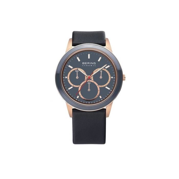 Montre Femme BERING en Céramique Grise - 10725-754 - Cleor