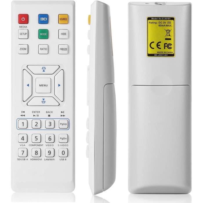 Telecomando Sostitutivo SimplyAll Per Acer AT3705 – Senza Programmazione - 2