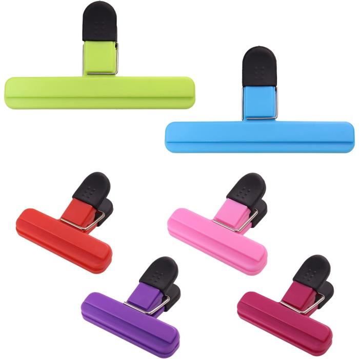 6 Clips Anneau Écharpe En Métal & Résine - Accessoire Mode Pour T-shirt, Foulard Ou Ceinture - Style Rétro